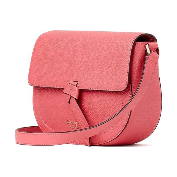 Kate Spade New York Knott Medium Saddle Bag Orchid - Picture 2 of 7